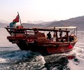 Musandam Dibba Dhow Cruise sail 