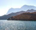 Oman Khasab Dhow Cruise Tour in the mountain range