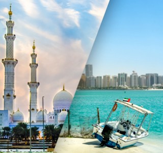 Abu Dhabi City Tour Combo Visit Warner Bros World, Mosque and Beach