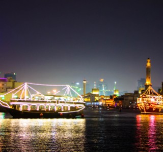 Anniversary Party Dhow Cruise at night