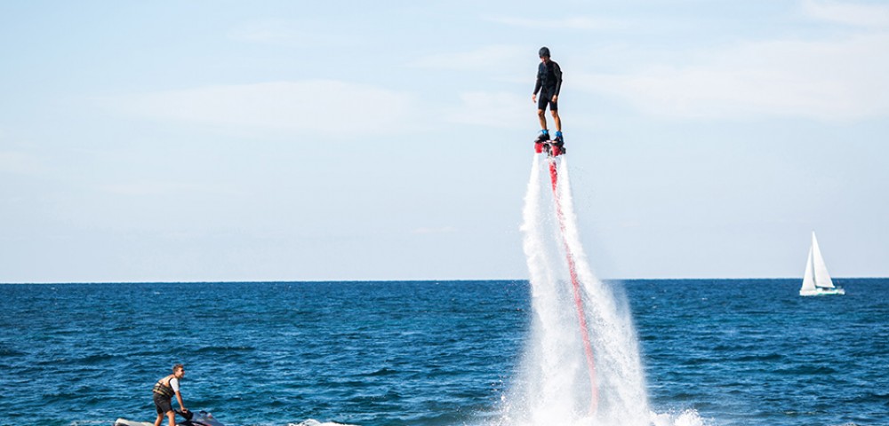 Thrilling Activities Tour Dubai Fly Board