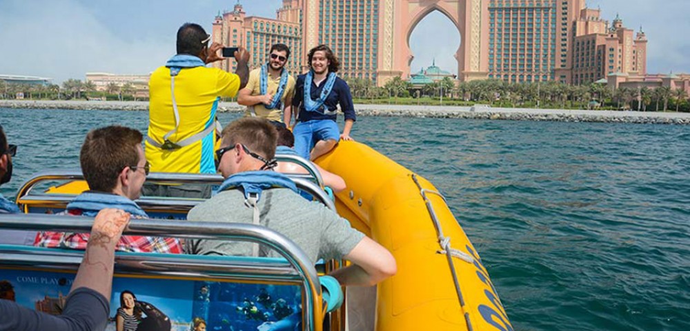 Boat ride tour Dubai Yellow Boat Ride