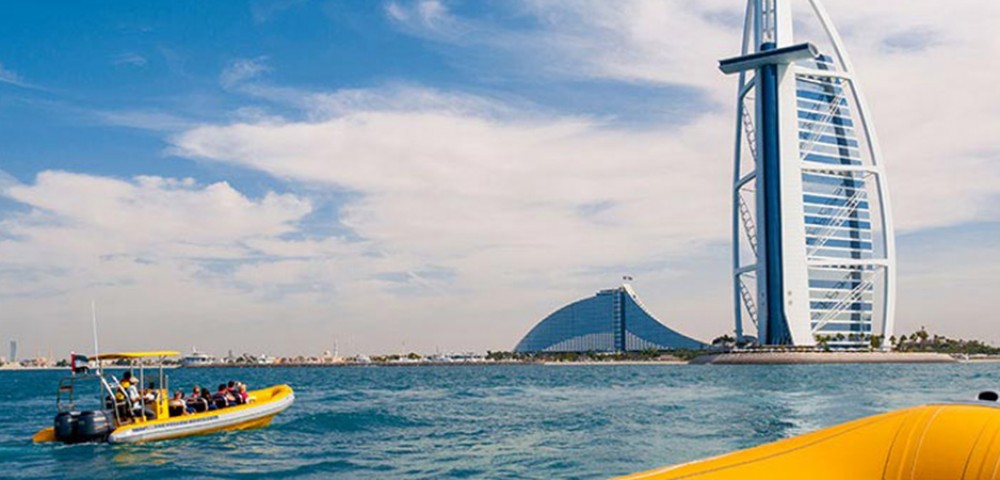 Boat ride tour Dubai Yellow Boat Ride