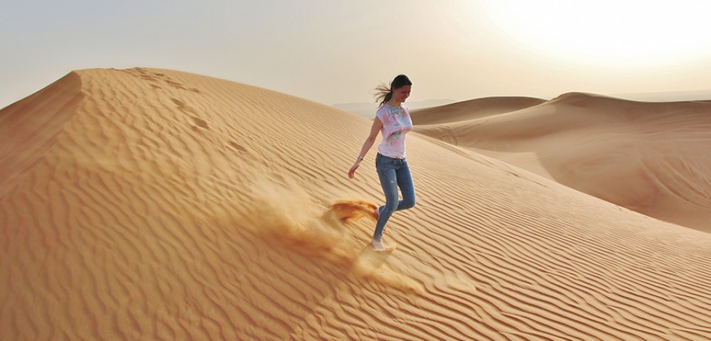 Dubai Desert Safari camel ride