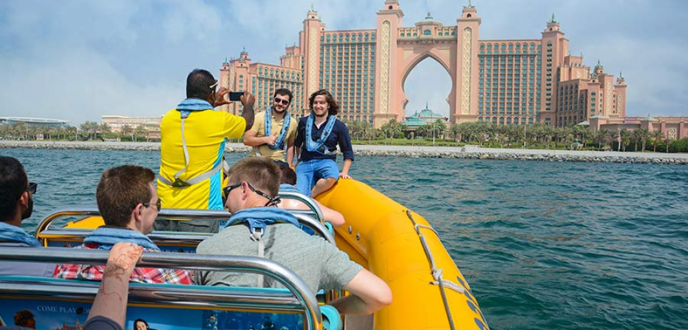 Boat ride tour Dubai Yellow Boat Ride