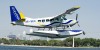 Sea Plane Tour Dubai over emerald water