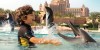 Group of people at Dubai Dolphin Encounter at Atlantis