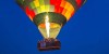 Hot Air Balloon Tourthrough amber sky