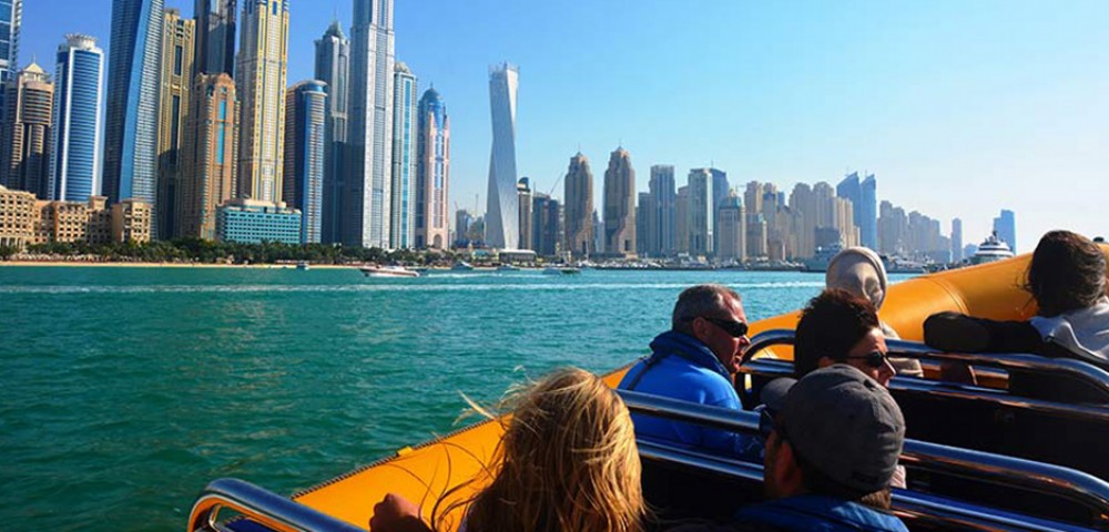 Boat ride tour Dubai Yellow Boat Ride