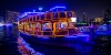 Desert Safari and Dhow Cruise Dinner Marina Combo Deals Dune bashing and dhow with lights