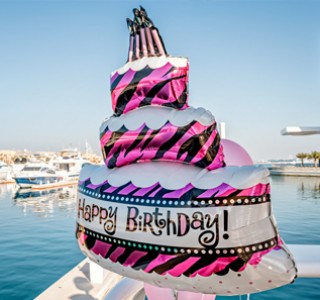 Birthday Party Dhow Cruise in Dubai celebration