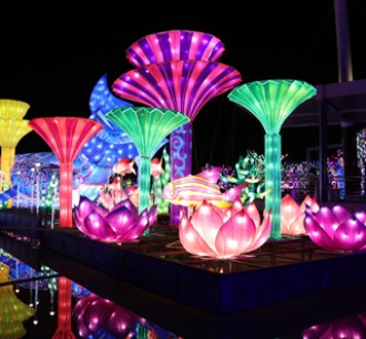 Theme Parks Dubai Glow Garden