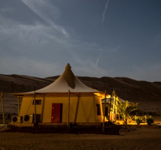 Ras Al Khaimah City Tour Combo Deals and Desert Camp at night