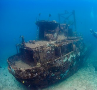 Fujairah scuba diving tour Two Tank Shipwreck